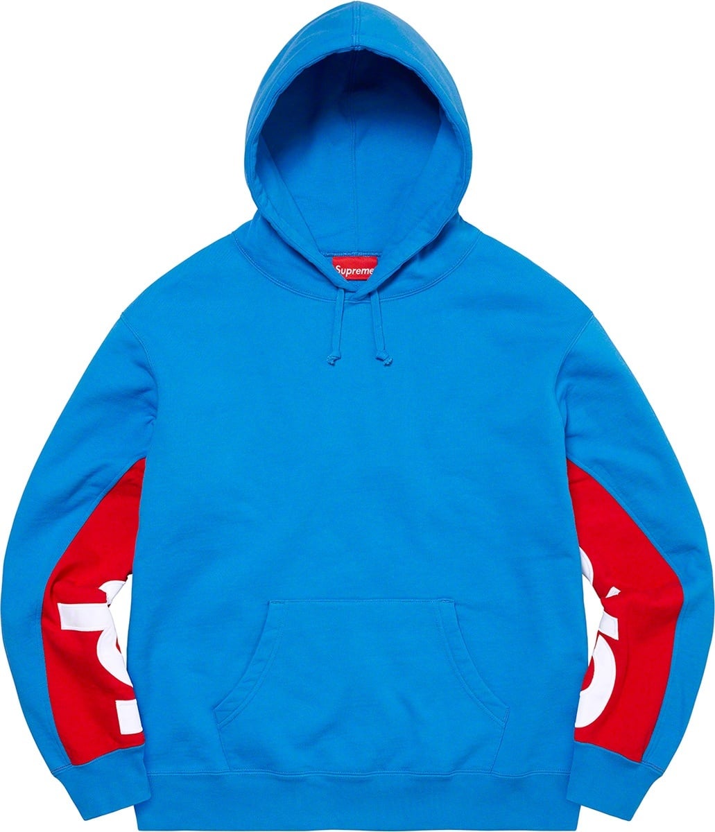 Cropped Panels Hooded Sweatshirt view 12